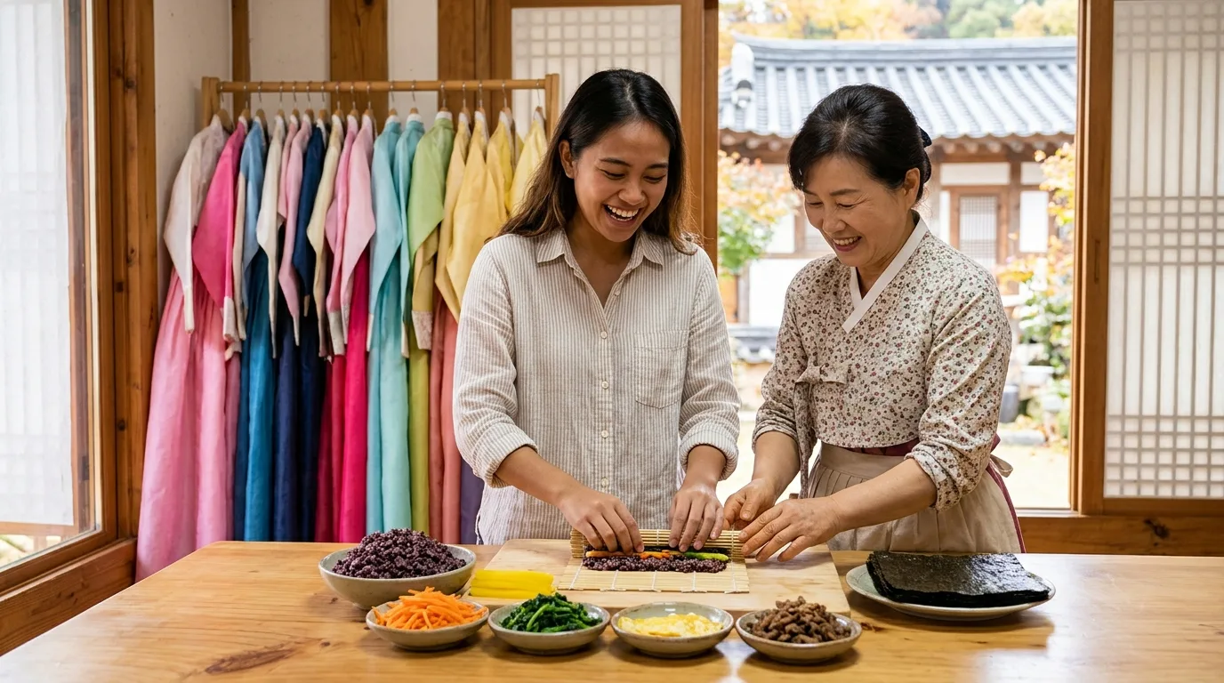 Sehari Jadi Chef Drakor: Serunya Bikin Kimbab Otentik Langsung di Korea!